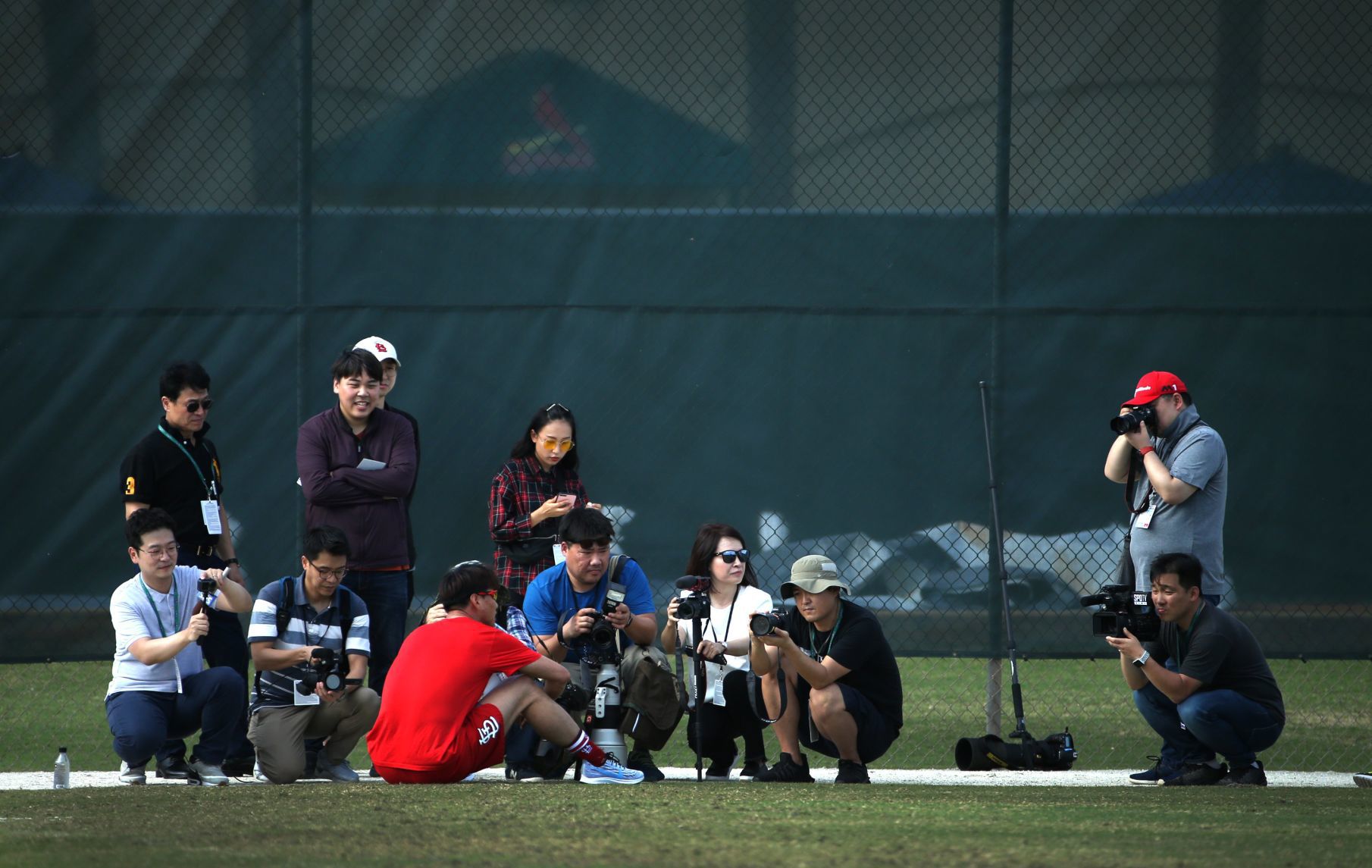 Cardinals pitchers and catchers report day